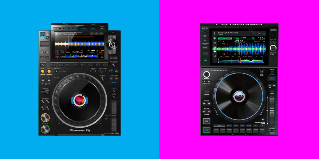 Pioneer DJ CDJ-3000 vs Denon SC6000
